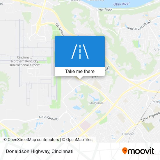 Mapa de Donaldson Highway