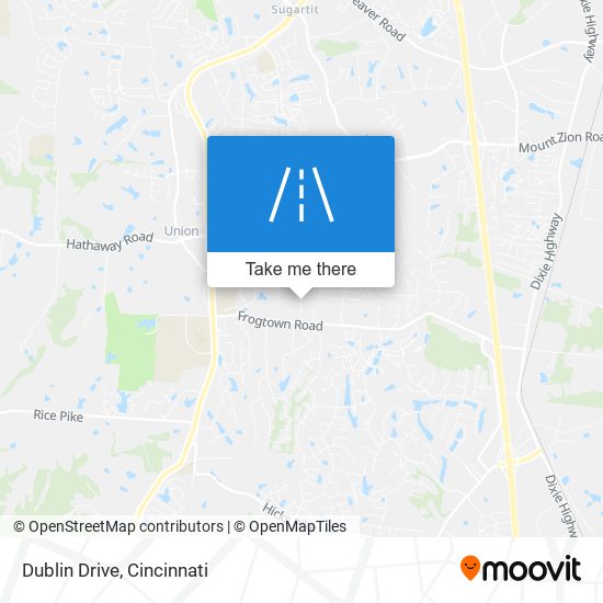 Dublin Drive map