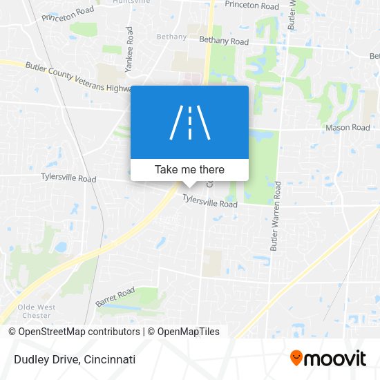 Mapa de Dudley Drive