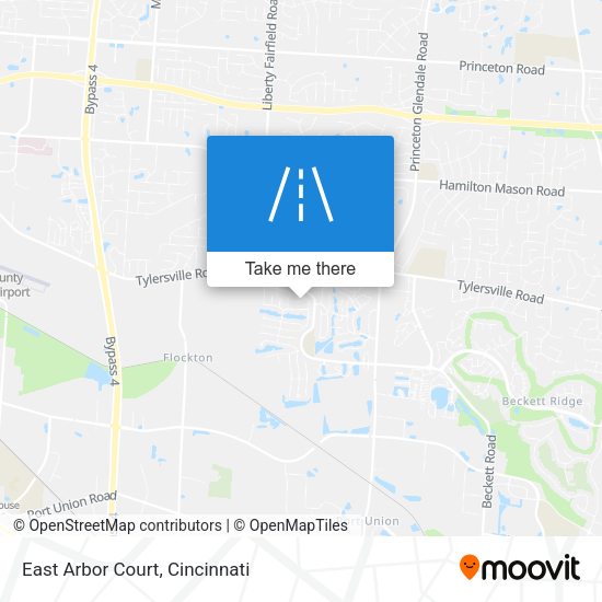 Mapa de East Arbor Court