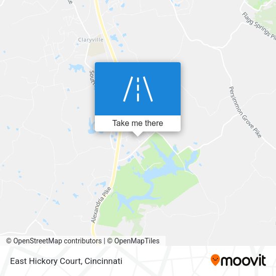 East Hickory Court map