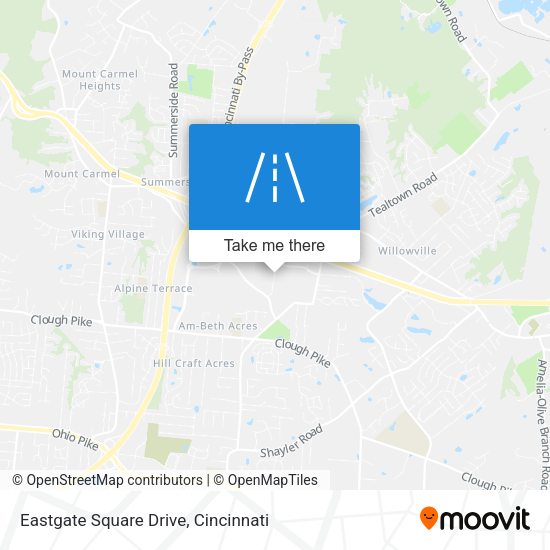 Mapa de Eastgate Square Drive