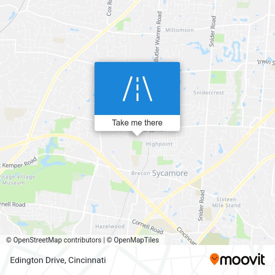 Mapa de Edington Drive