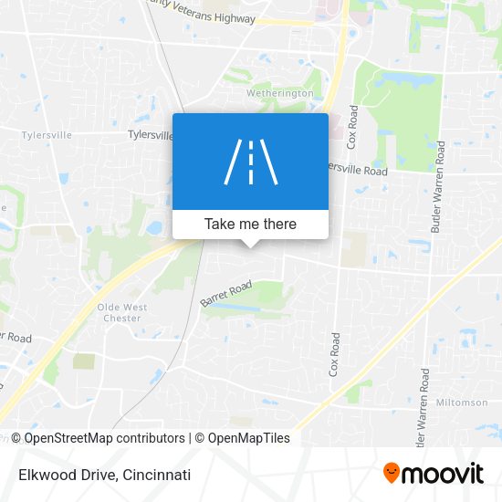Mapa de Elkwood Drive