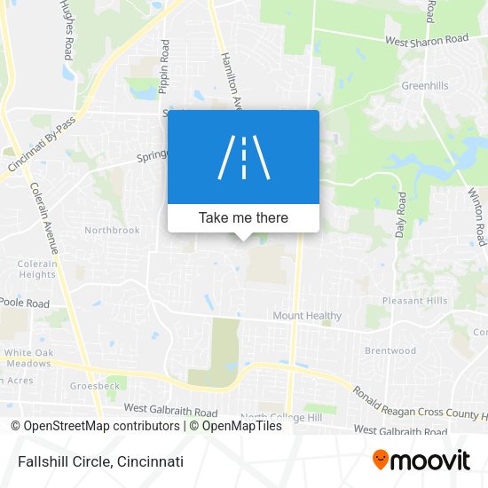 Mapa de Fallshill Circle