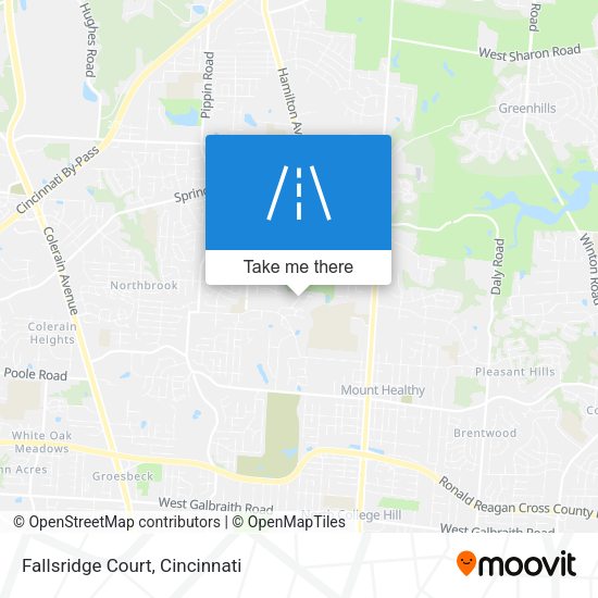Mapa de Fallsridge Court