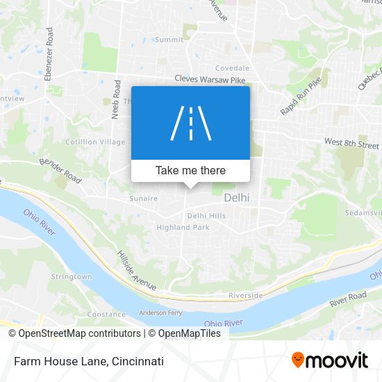 Mapa de Farm House Lane