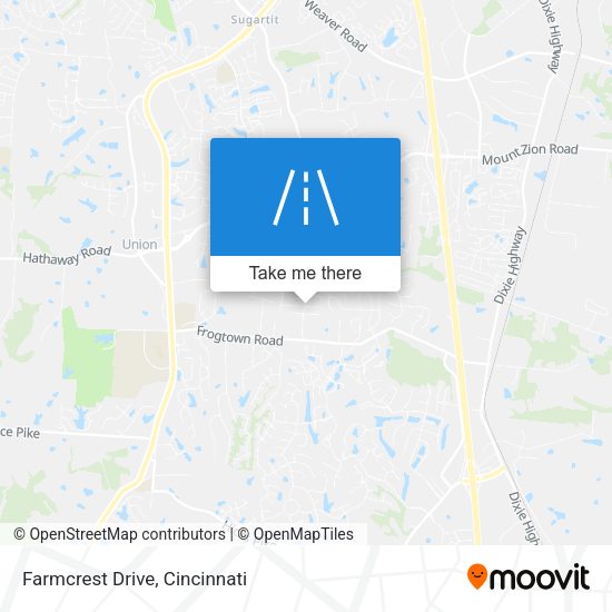 Mapa de Farmcrest Drive