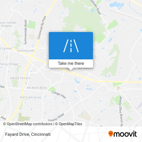 Fayard Drive map