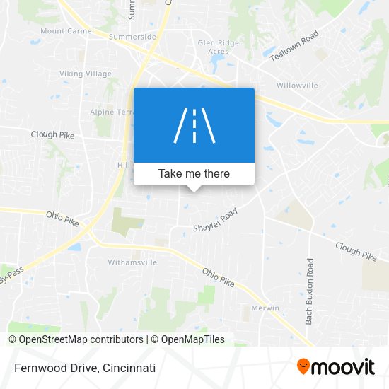 Mapa de Fernwood Drive