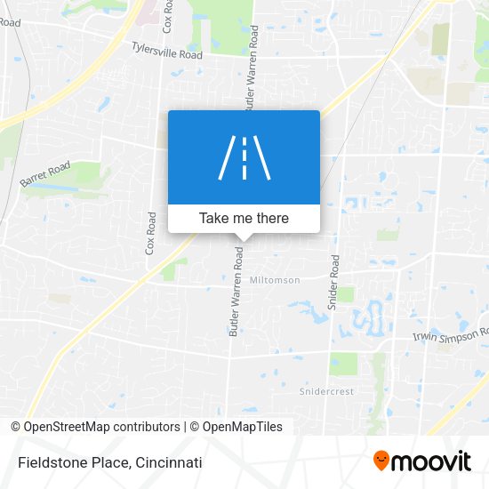 Mapa de Fieldstone Place