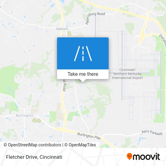 Mapa de Fletcher Drive