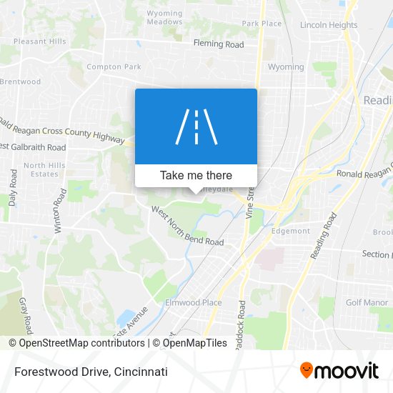 Mapa de Forestwood Drive