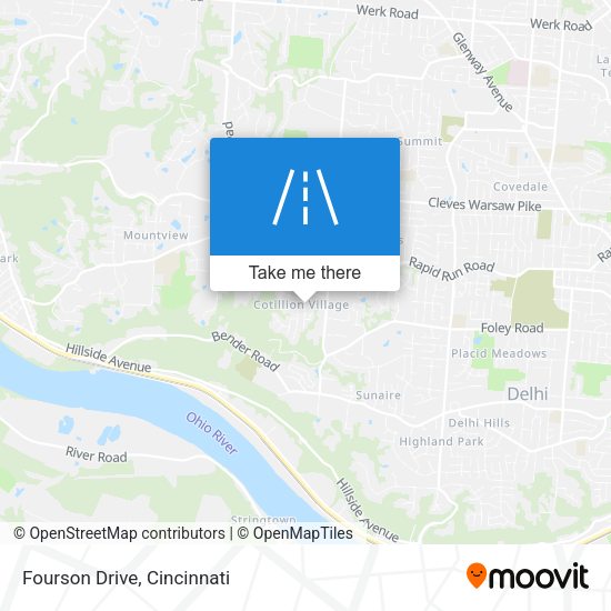 Mapa de Fourson Drive