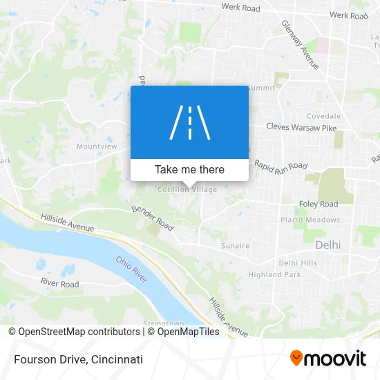 Fourson Drive map