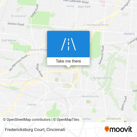 Fredericksburg Court map