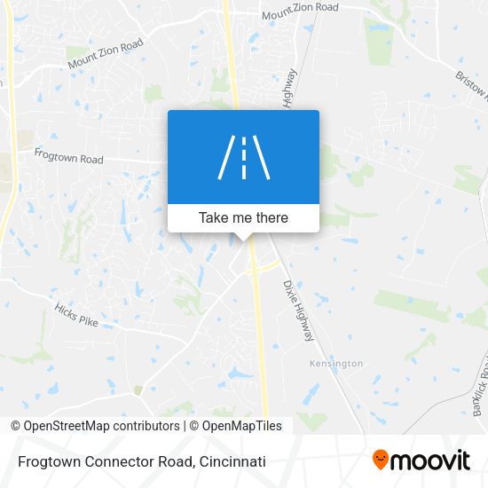 Mapa de Frogtown Connector Road