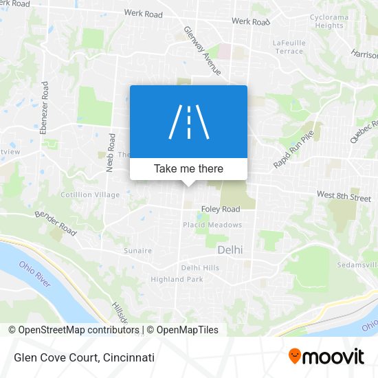 Mapa de Glen Cove Court