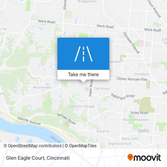 Glen Eagle Court map