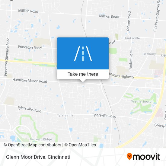 Mapa de Glenn Moor Drive