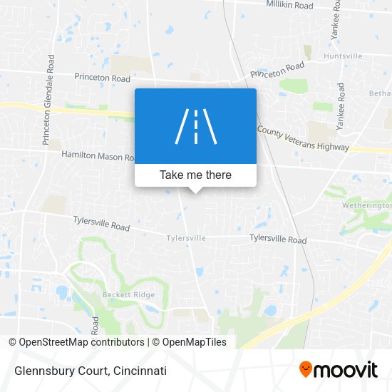 Glennsbury Court map