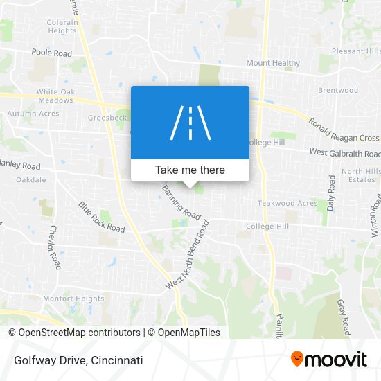 Mapa de Golfway Drive