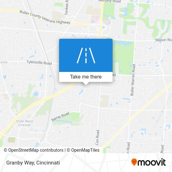 Mapa de Granby Way
