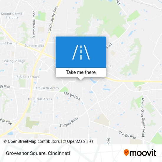 Mapa de Grovesnor Square