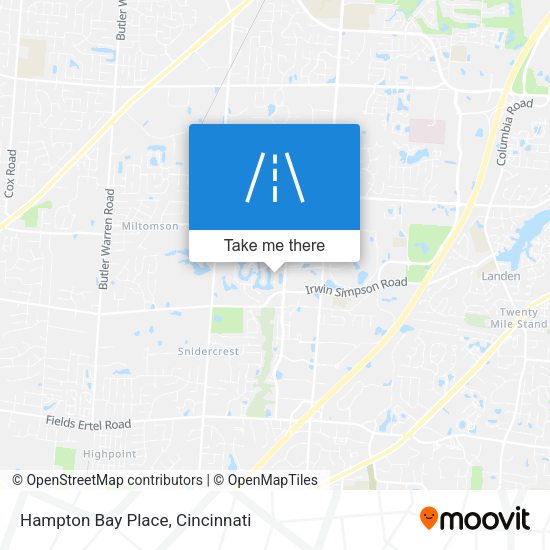 Mapa de Hampton Bay Place