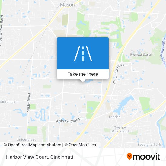 Harbor View Court map