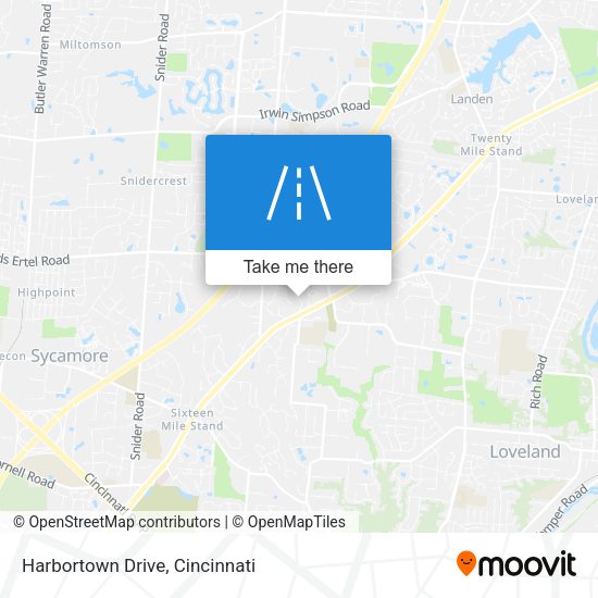 Harbortown Drive map