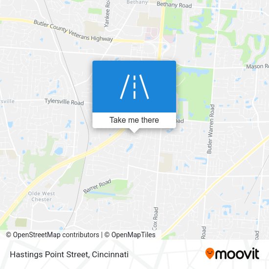 Hastings Point Street map
