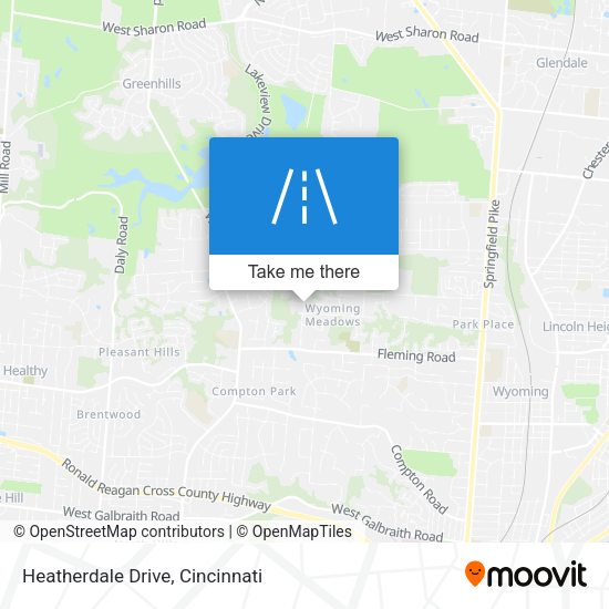 Mapa de Heatherdale Drive