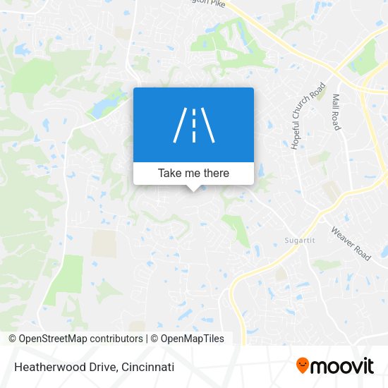 Heatherwood Drive map
