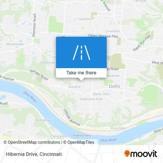 Mapa de Hibernia Drive