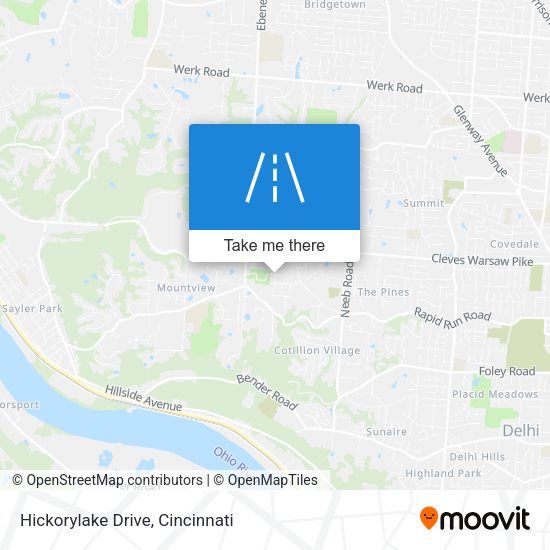 Hickorylake Drive map