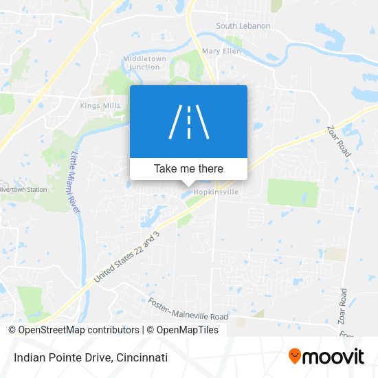 Indian Pointe Drive map