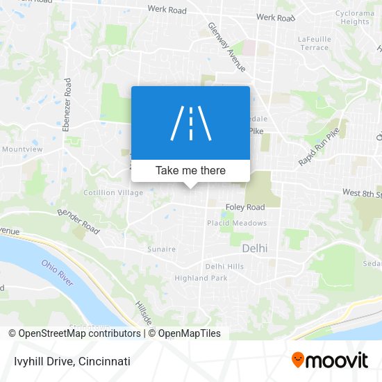 Mapa de Ivyhill Drive