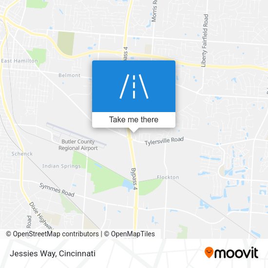 Mapa de Jessies Way