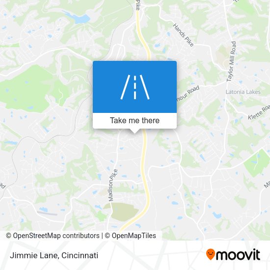 Mapa de Jimmie Lane