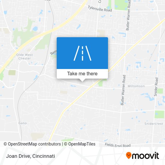Mapa de Joan Drive