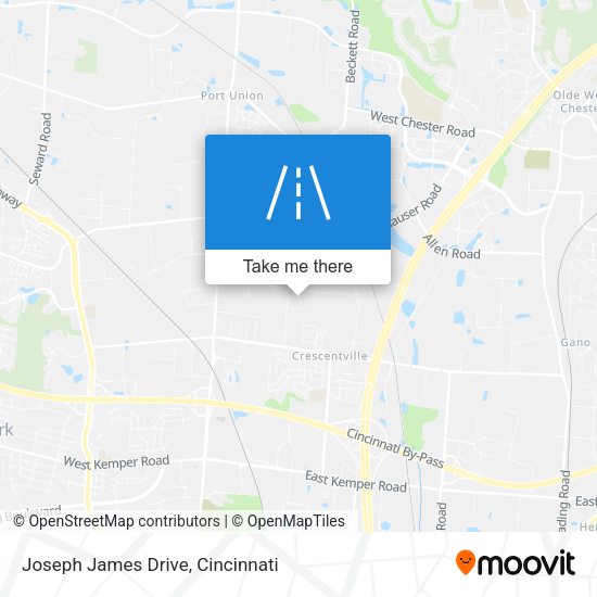 Joseph James Drive map