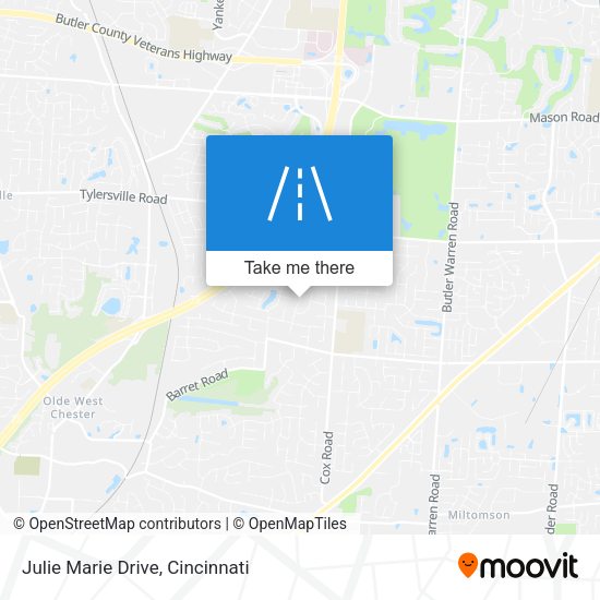 Mapa de Julie Marie Drive