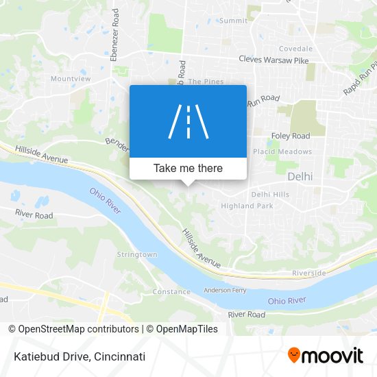 Mapa de Katiebud Drive