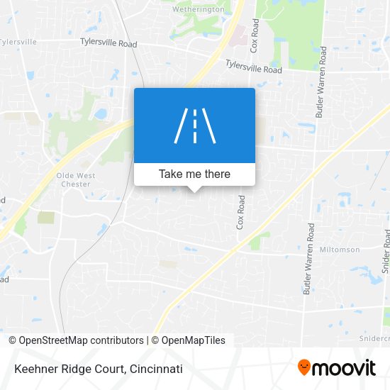 Keehner Ridge Court map