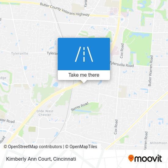 Kimberly Ann Court map