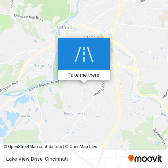 Lake View Drive map