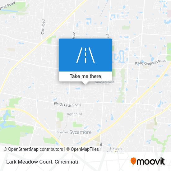 Lark Meadow Court map