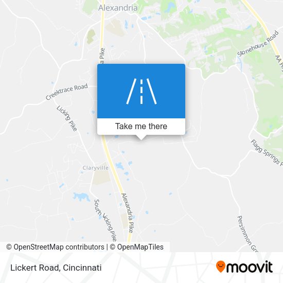 Mapa de Lickert Road