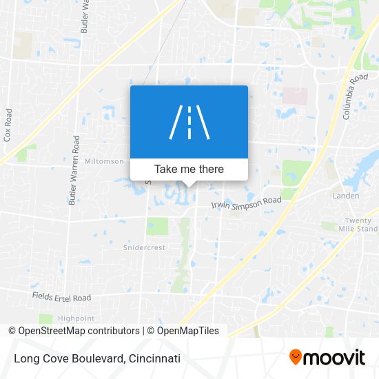 Long Cove Boulevard map